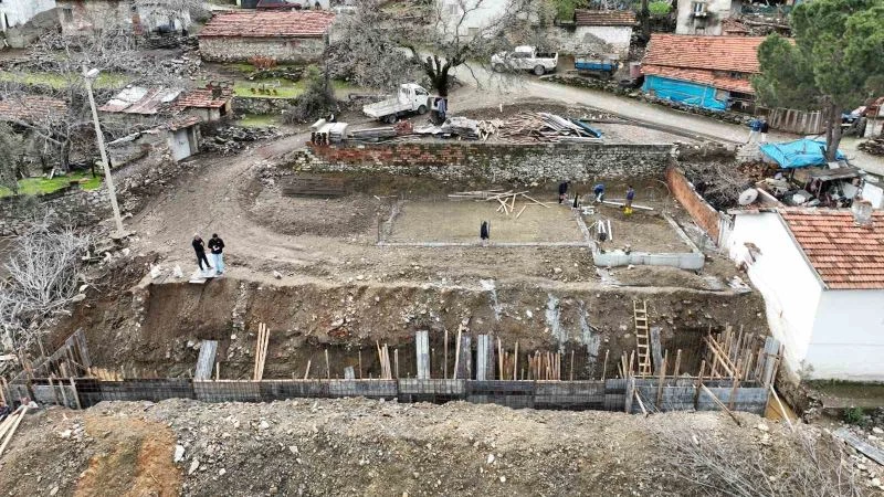 Kuyumcu’da yapılacak aşevinin inşaatı başladı
