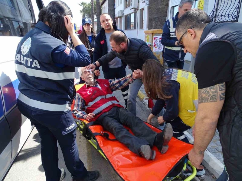 1 Mayıs etkinliklerini takip ederken düşen gazeteci yaralandı
