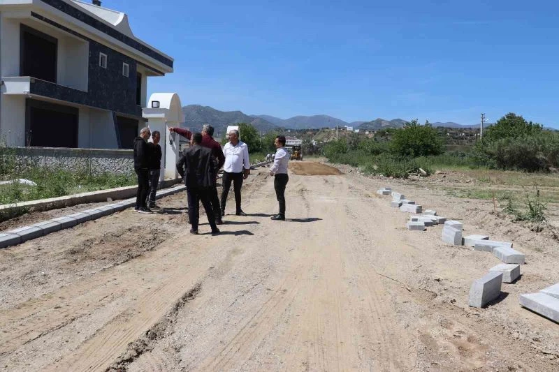Nazilli Belediyesi İsabeyli’de yeni yollar açıyor

