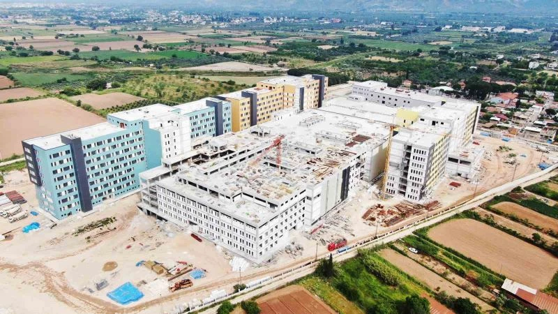 Türkiye’nin 21. Şehir Hastanesi Aydın’da yükselmeye devam ediyor
