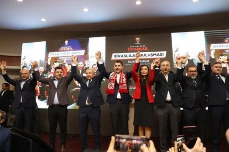 AK Parti İstanbul Milletvekili Adayı Erdem ve Eminmollaoğlu Ümraniye’de Sivaslılar ile buluştu
