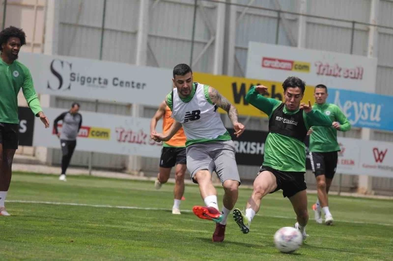 Konyaspor, Alanyaspor maçı hazırlıklarına devam etti
