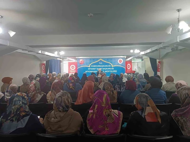 Afyonkarahisar’da ‘En Güvenliği Sığınağınız Aile’ konferansı
