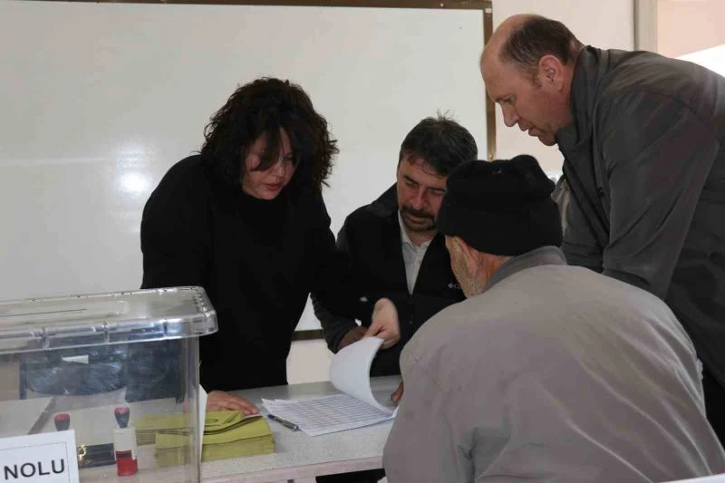 Bolu’da oy verme işlemleri başladı

