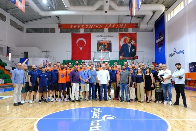 Çağdaş Bodrum Spor Basketbol Kulübü basın mensuplarını ağırladı
