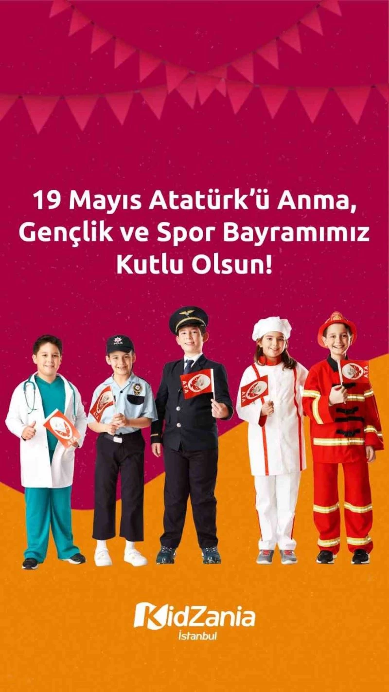 KidZania İstanbul’dan 19 Mayıs kutlaması
