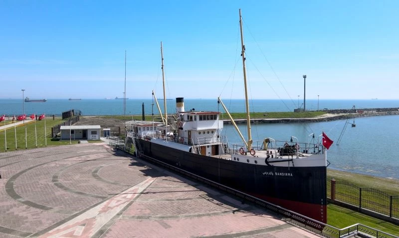 Bandırma Müze Gemisi’ni bu yıl 45 bin kişi ziyaret etti
