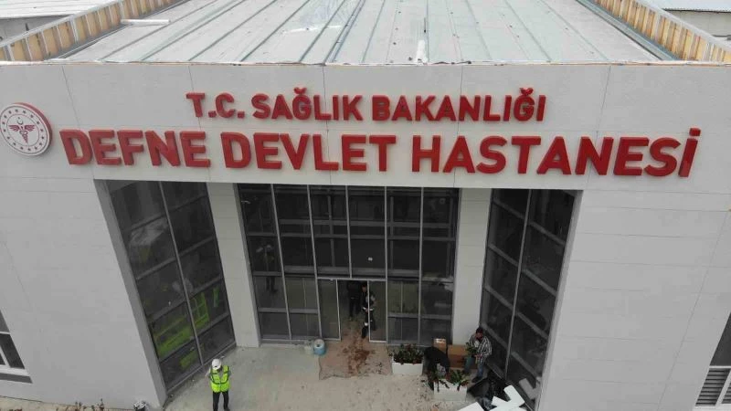 Temeli gündem olan Defne Devlet Hastanesi, yarın Cumhurbaşkanı Erdoğan’ın ziyaretiyle açılıyor
