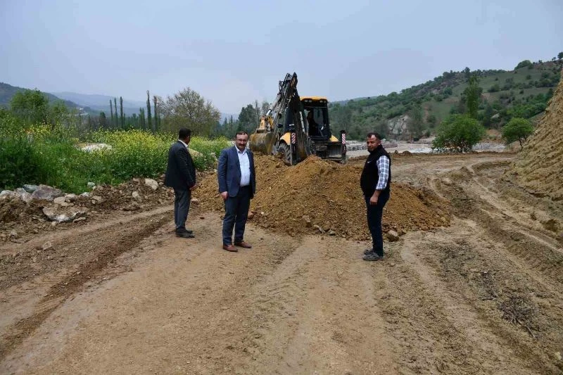 Emet’te Türk Otağı ve mesire alanı yapım çalışmaları sürüyor
