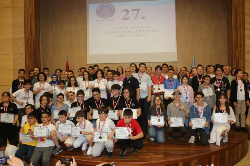 27. Ulusal Antalya Matematik Olimpiyatları sonuçları açıklandı
