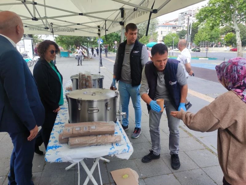 Türk Mutfağı Haftası’nda sokak sokak çorba dağıttılar
