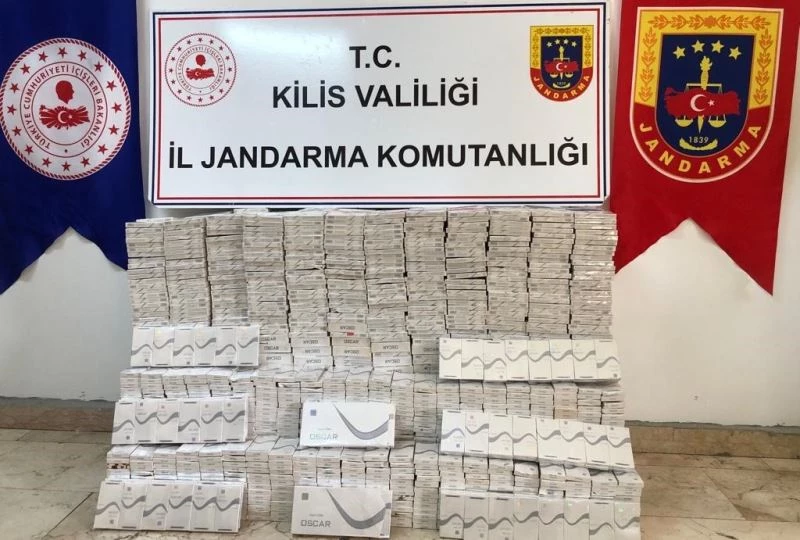 Kilis’te kaçak sigara operasyonu: 1 gözaltı
