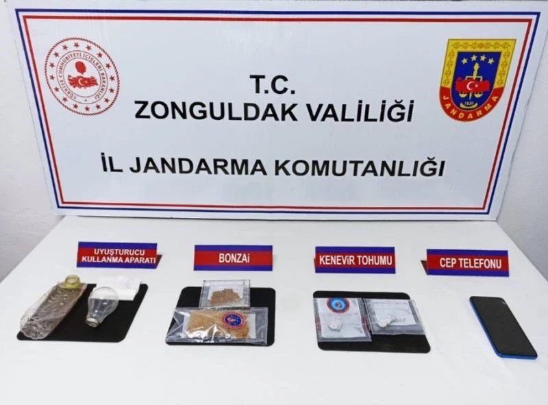 Zonguldak’ta uyuşturucu operasyonunda 1 tutuklama
