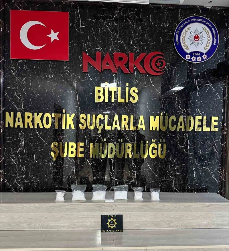 Bitlis’te uyuşturucu madde ele geçirildi
