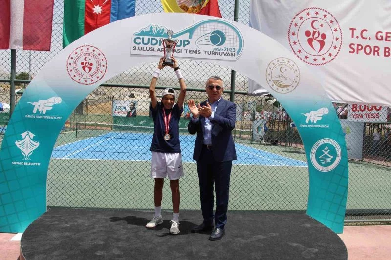 Şırnak’ta düzenlenen 2. Uluslararası Cudi Cup Tenis Turnuvası sona erdi
