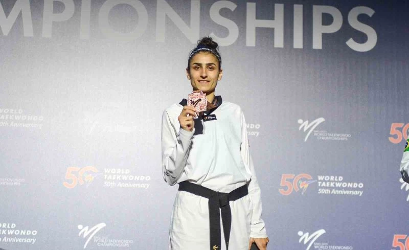 Hatice Kübra İlgün, 26. Dünya Tekvando Şampiyonası’nda bronz madalya kazandı
