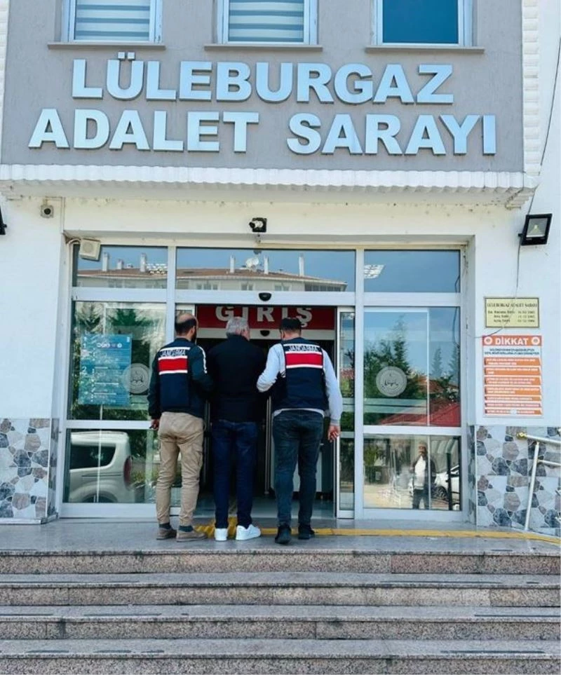 Kırklareli’nde kesinleşmiş hapis cezası bulunan şüpheli yakalandı
