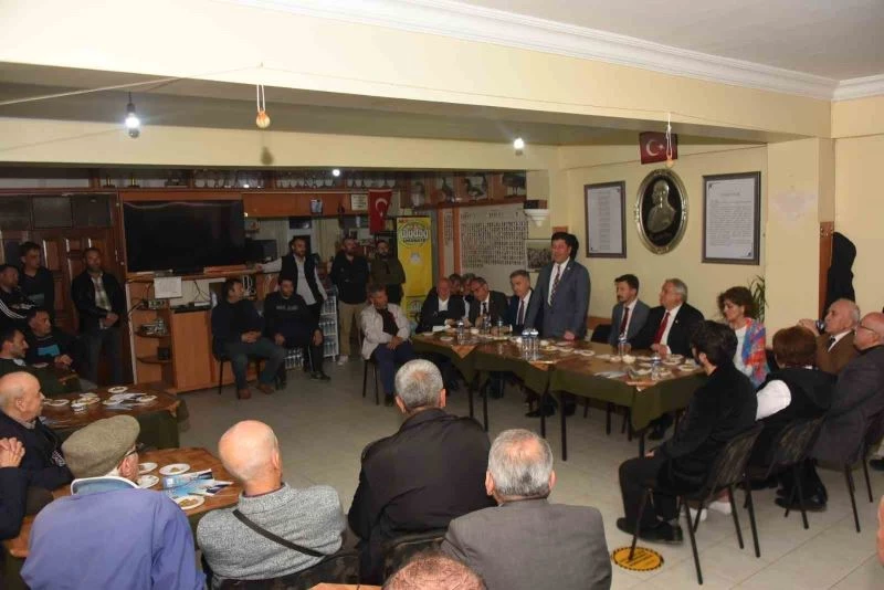 Başkan Bakkalcıoğlu ilçe faaliyet gösteren dernekleri ziyaret etti

