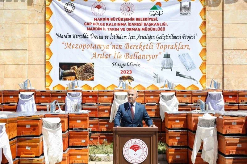 Mardin’de bal üreticilerine verilen destek yüzleri güldürdü

