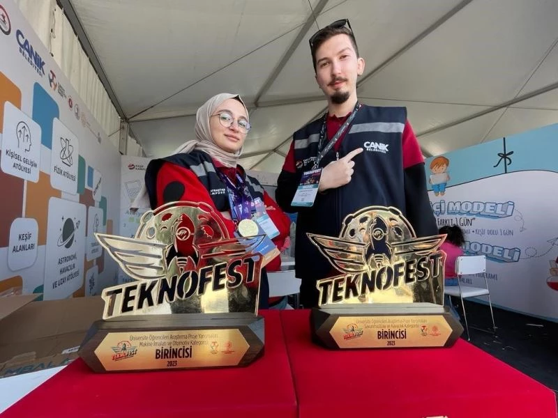 Canik’e TEKNOFEST’te ödül yağmuru
