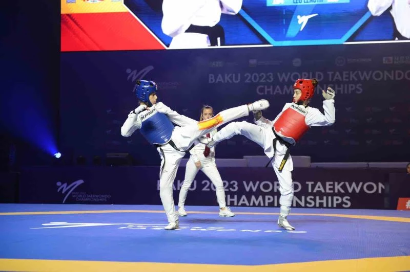 Merve Dinçel, Dünya Tekvando Şampiyonası’nda finale yükseldi