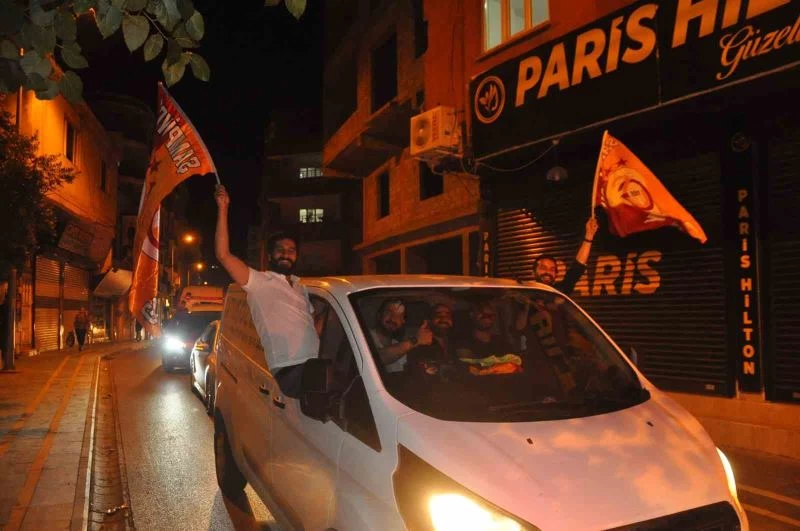 Cizre’de Galatasaray’ın şampiyonluk sevinci
