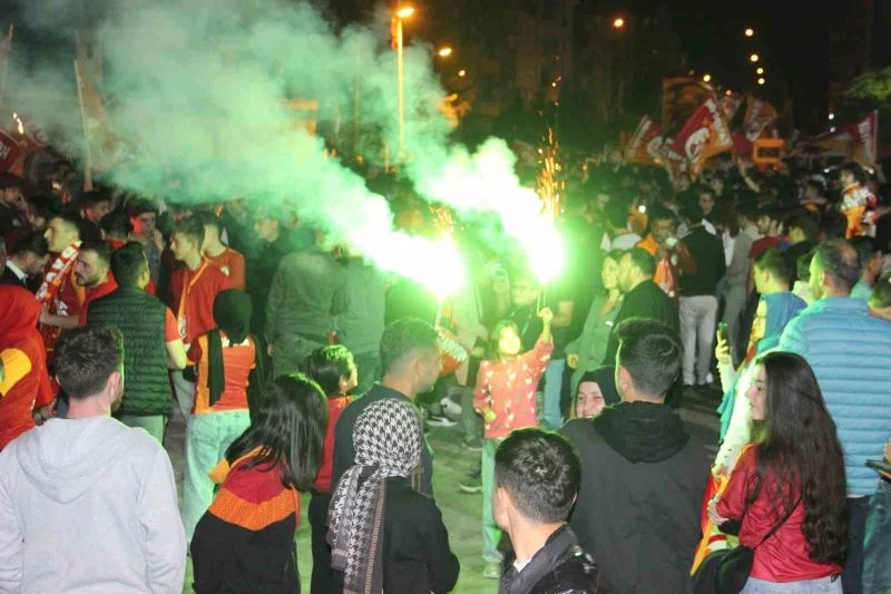 Galatasaray’ın şampiyonluğu Karaman’da coşkuyla kutlandı
