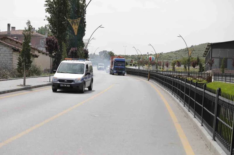 Nevşehir’de yol çizgileri yenileniyor
