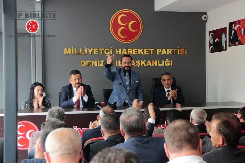 MHP İl Başkanı Yılmaz; “Cumhuriyetimize aşığız, milletimize sevdalıyız, Türklüğümüzle gurur duyuyoruz”

