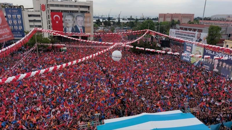 Cumhurbaşkanı Erdoğan: “Milli Mücadele’ye öncülük eden Samsun, Türkiye Yüzyılı’nın da sancaktarı olacaktır”
