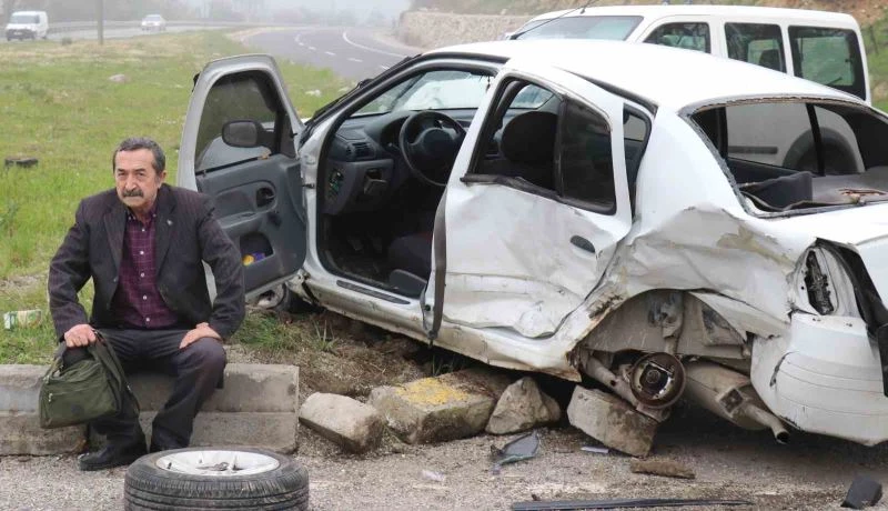 Bolu’da feci kaza kameraya yansıdı: 2’si ağır 7 yaralı
