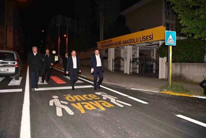 Başkan Yılmaz, Altay Caddesi’nde incelemelerde bulundu
