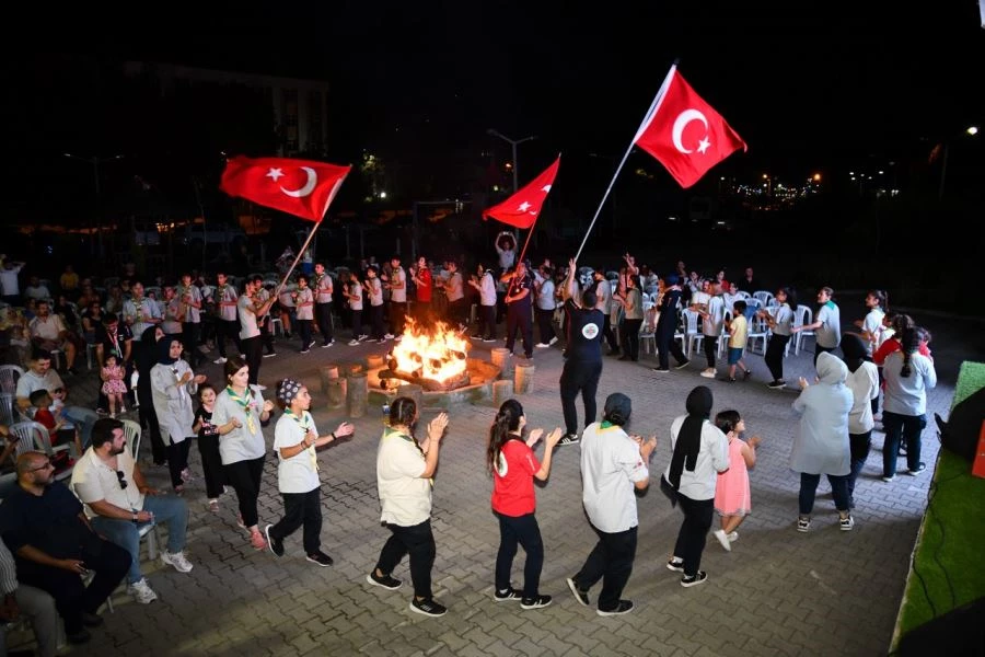 Osmaniye’de İzcilere Moral Gecesi