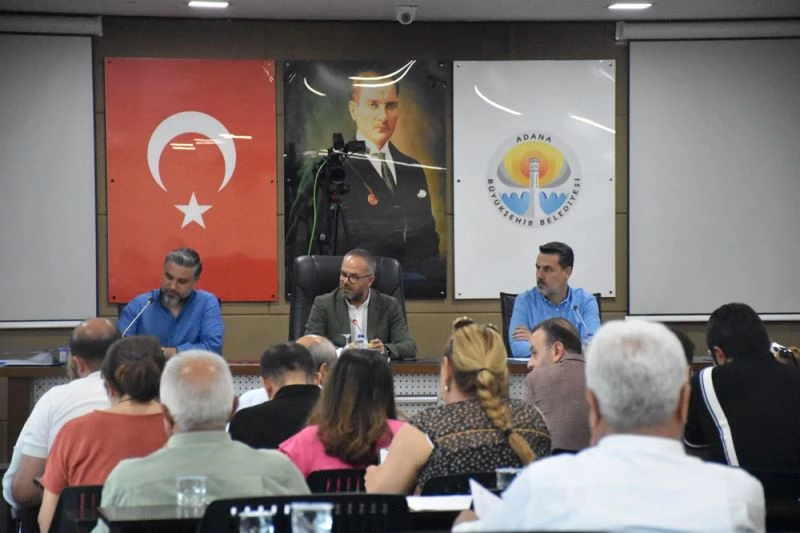 Adana Büyükşehir Belediyesi temmuz ayı meclis toplantısı üçüncü oturumu yapıldı