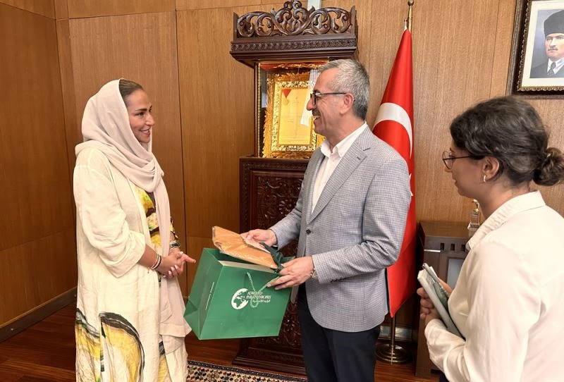 Suudi Arabistan Prensesi, Kahramanmaraş Büyükşehir Belediye Başkanı Güngör