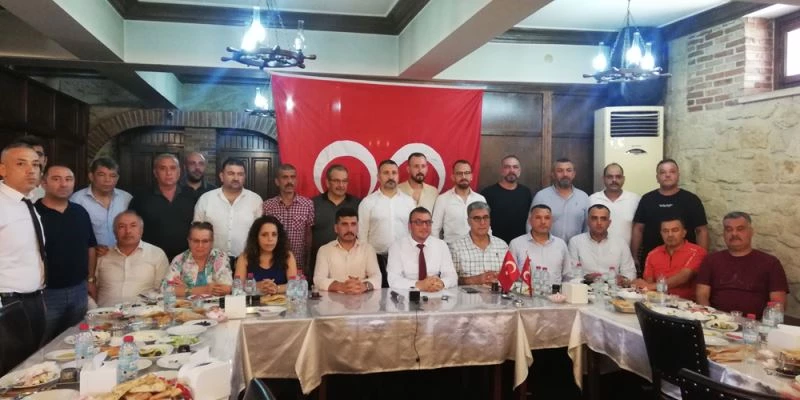 MHP Tarsus İlçe Başkanı Fatih Yıldırım basın mensuplarıyla buluştu