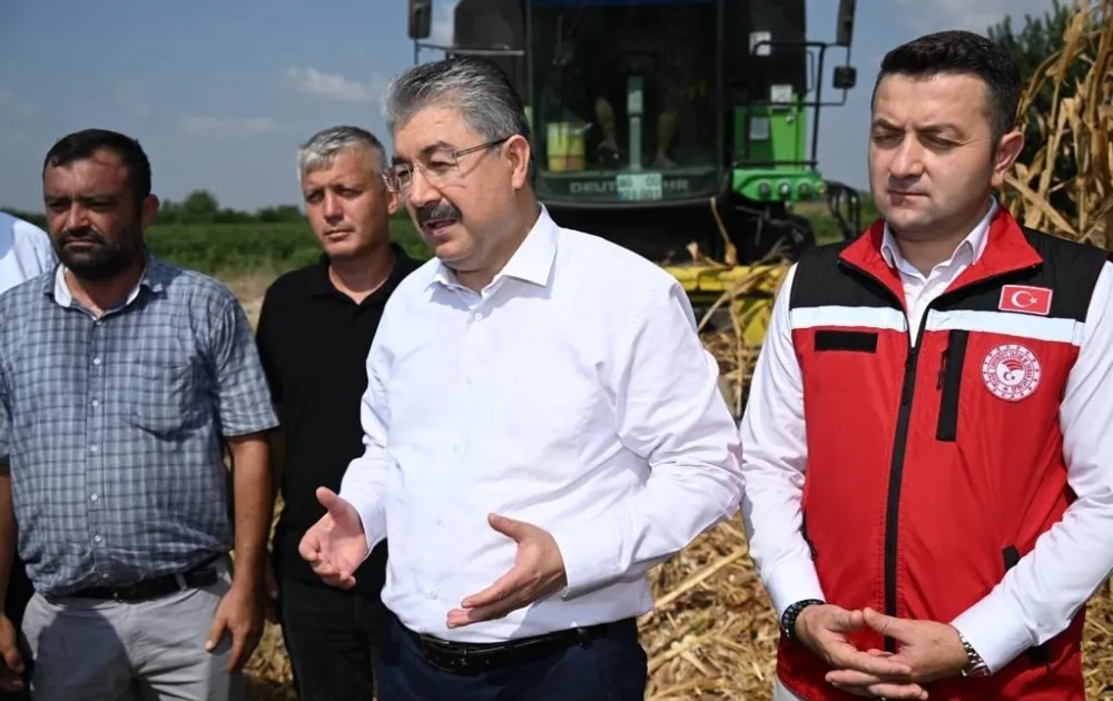 Vali Erdinç Yılmaz: Osmaniye, mısır üretiminde Türkiye’de 6