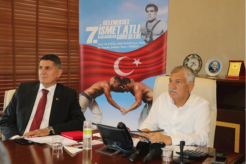Adana’da 7. İsmet Atlı Karakucak Güreşleri 24 Eylül
