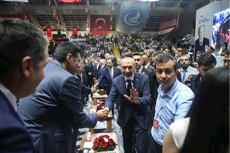 MHP Genel Başkan Yardımcısı Yıldırım, partisinin Mersin İl Kongresi