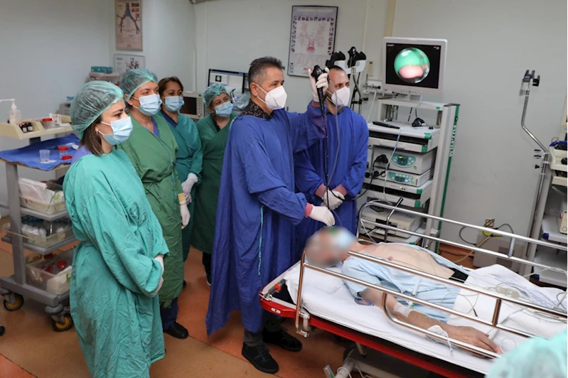 Akdeniz Üniversitesi Hastanesinde akciğerden ameliyatsız biyopsi dönemi