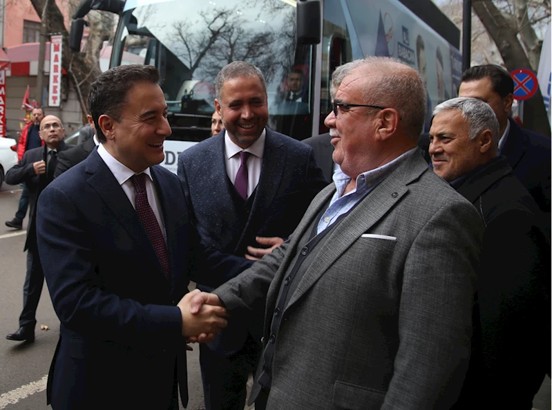 DEVA Partisi Genel Başkanı Babacan, Adana ve Mersin