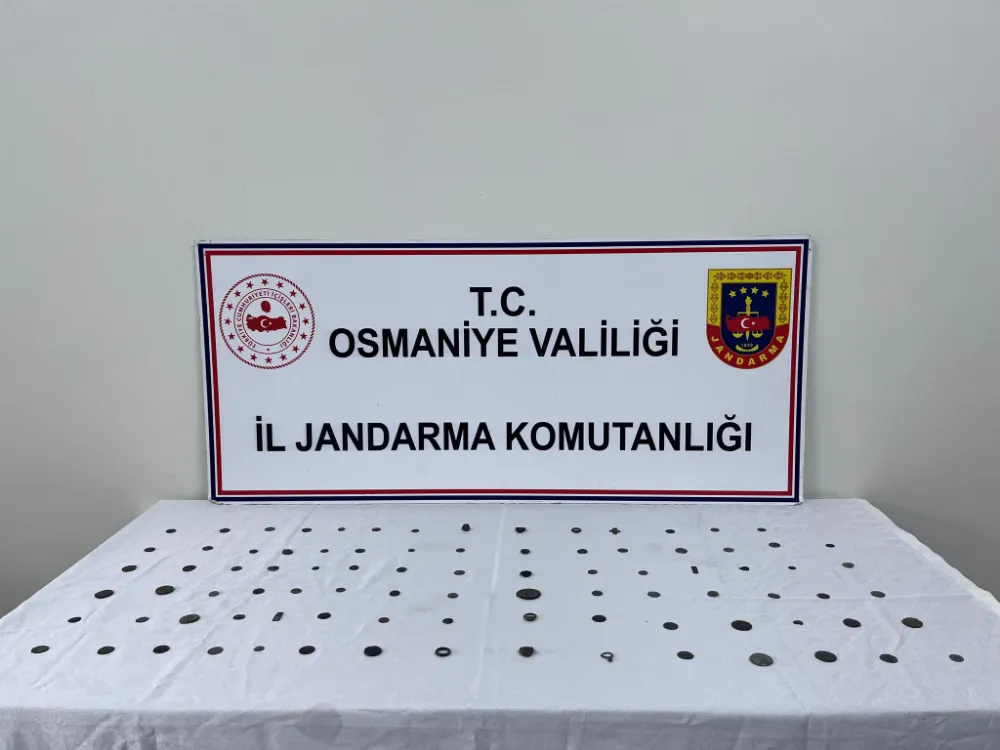 Osmaniye’de Tarihi Eser Operasyonu