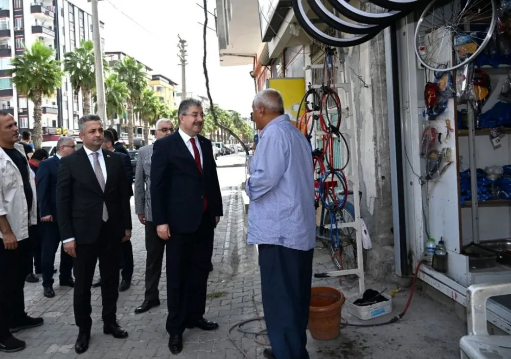 Vali Dr. Erdinç Yılmaz’ın gezileri sürüyor