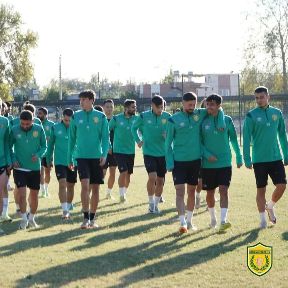 Osmaniyespor, Çankayaspor maçı hazırlıklarını sürdürüyor