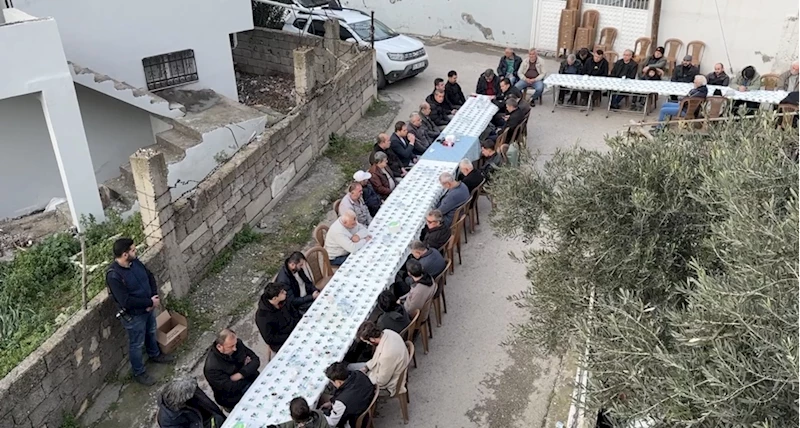 Depremde hayatını kaybeden AA muhabiri Burak Milli ve ailesi için mevlit okutuldu