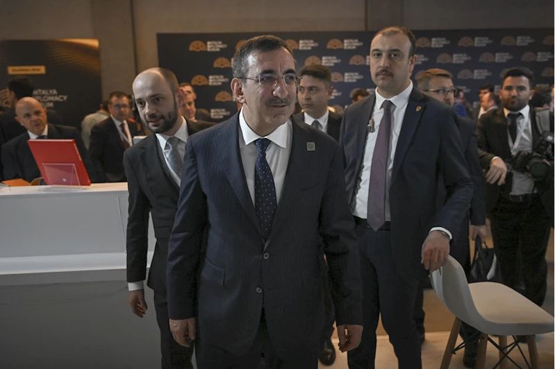 Cumhurbaşkanı Yardımcısı Yılmaz, Antalya Diplomasi Forumu