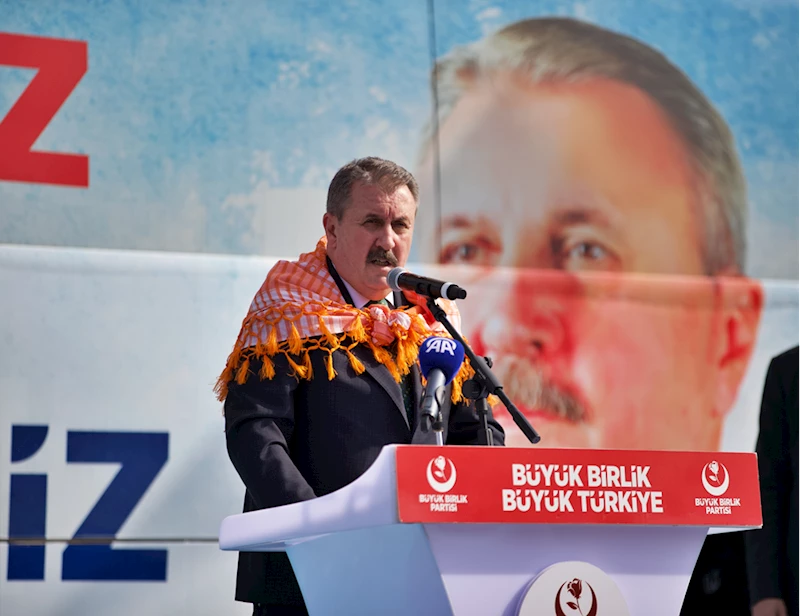 BBP Genel Başkanı Destici, Osmaniye