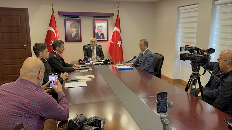 Adana Valisi Köşger, kentteki asayiş olaylarını değerlendirdi: