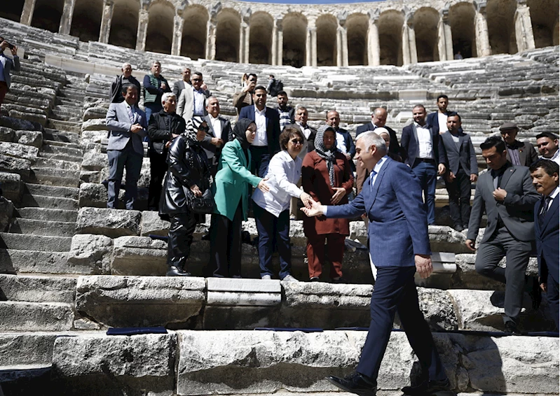 Bakan Ersoy, Aspendos Geleceğe Miras Tanıtım Toplantısı
