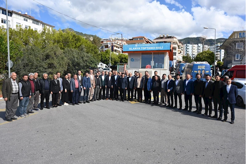 Cumhur İttifakı Antalya Büyükşehir Belediye Başkan adayı Tütüncü, seçim çalışmalarını Alanya